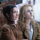 Laura Donnelly's Amalia and Ann Skelly's Penance link their arms and look to the sky in The Nevers' finale.